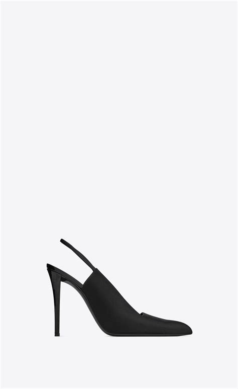 ysl raven slingback|SLINGBACKS .